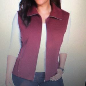 Karen Scott Plus Size Zipper-Front Quilted